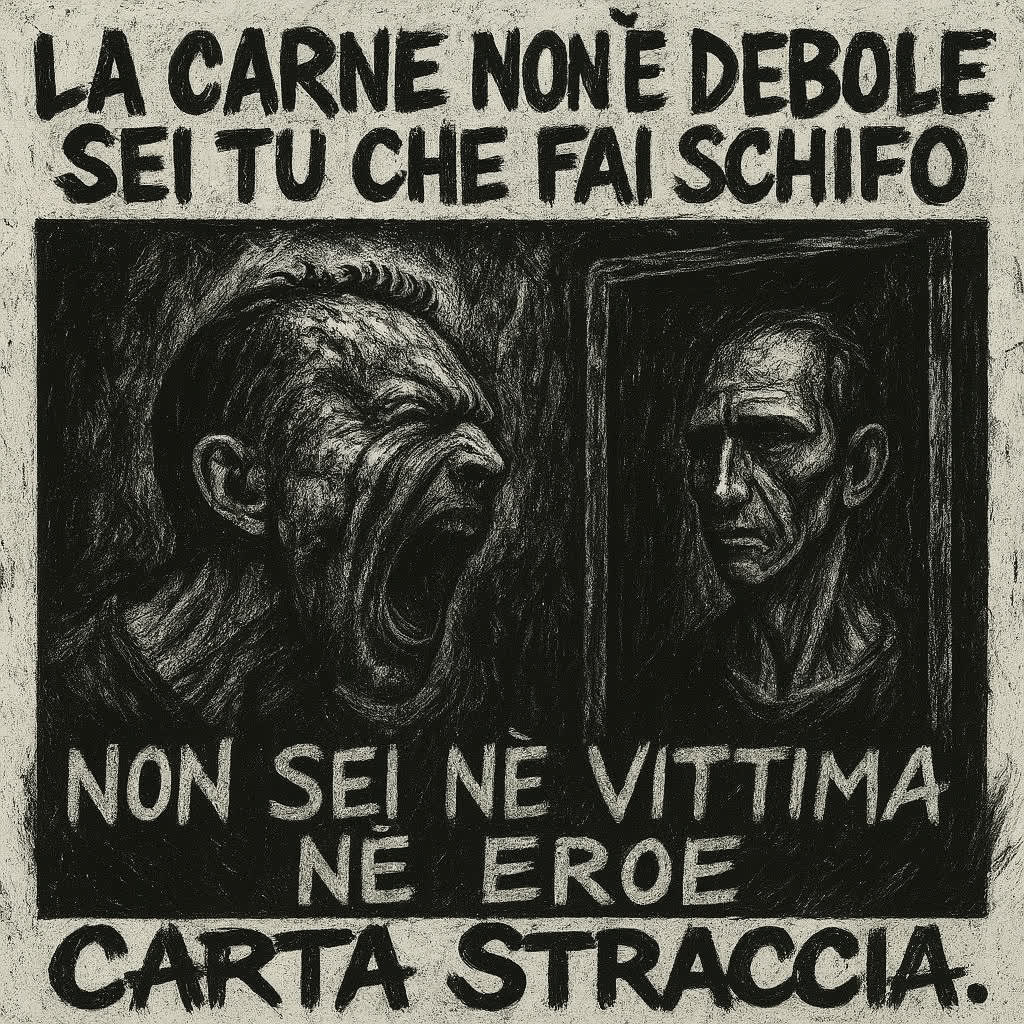 La carne non è debole - Carta Straccia