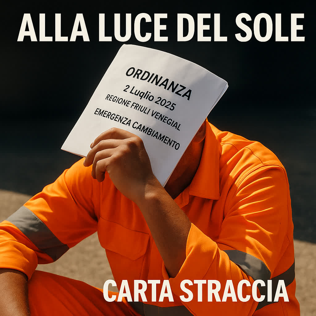 Alla luce del sole - Ordinanza